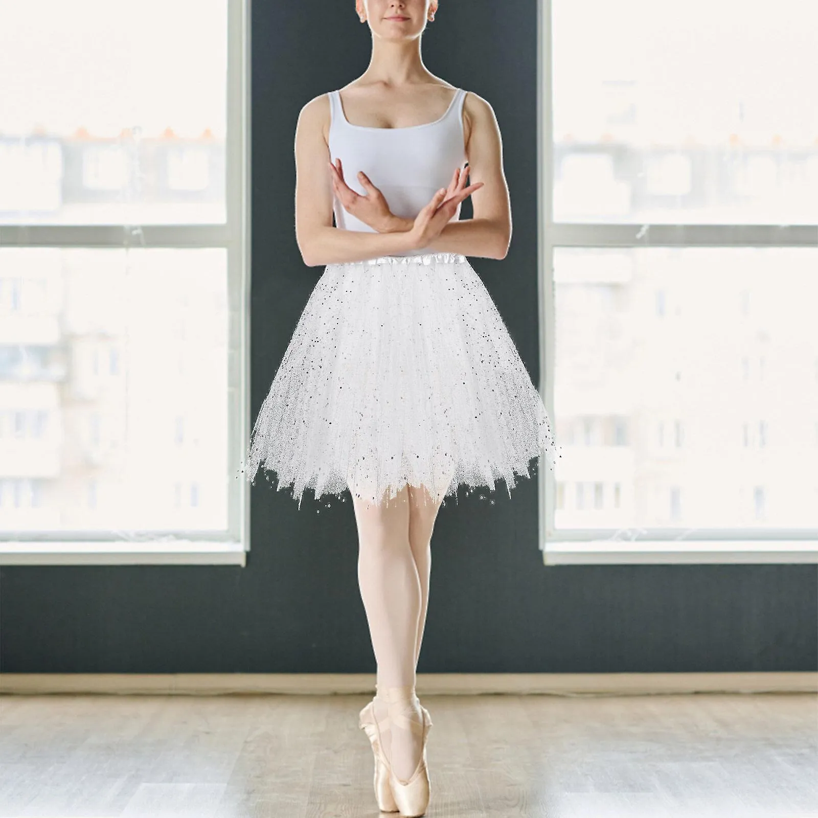 2023 NUEVA ACTUALIZACIÓN Falda de tutú para mujer Faldas de baile de burbujas de ballet vintage de los años 50 para fiesta de co