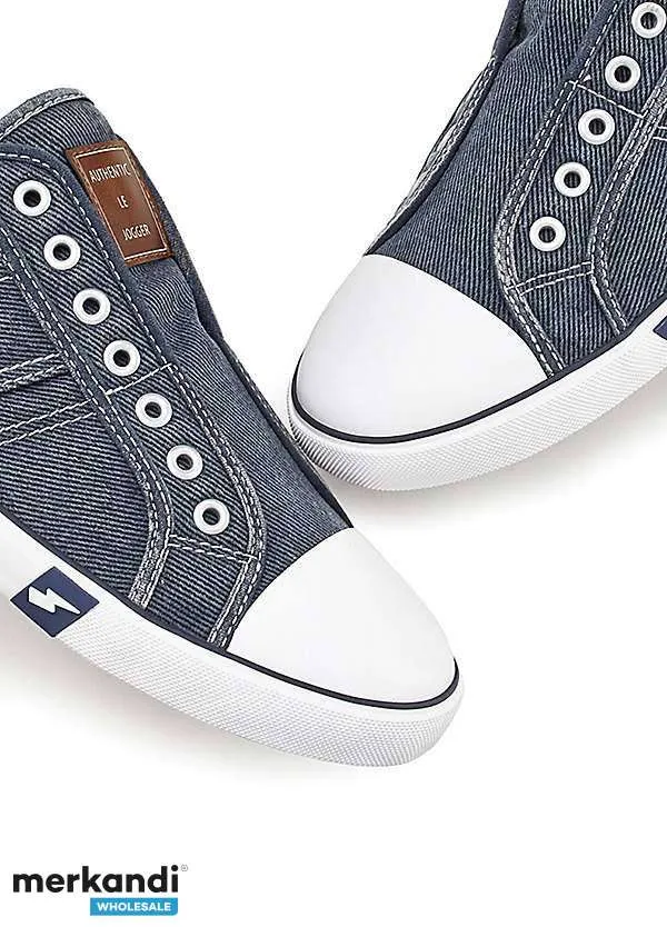 2.60 € Por par, Stock: Zapatillas de hombre, stock restante, vajilla A, cartón mixto, venta al por mayor, mujer, hombre, zapatos