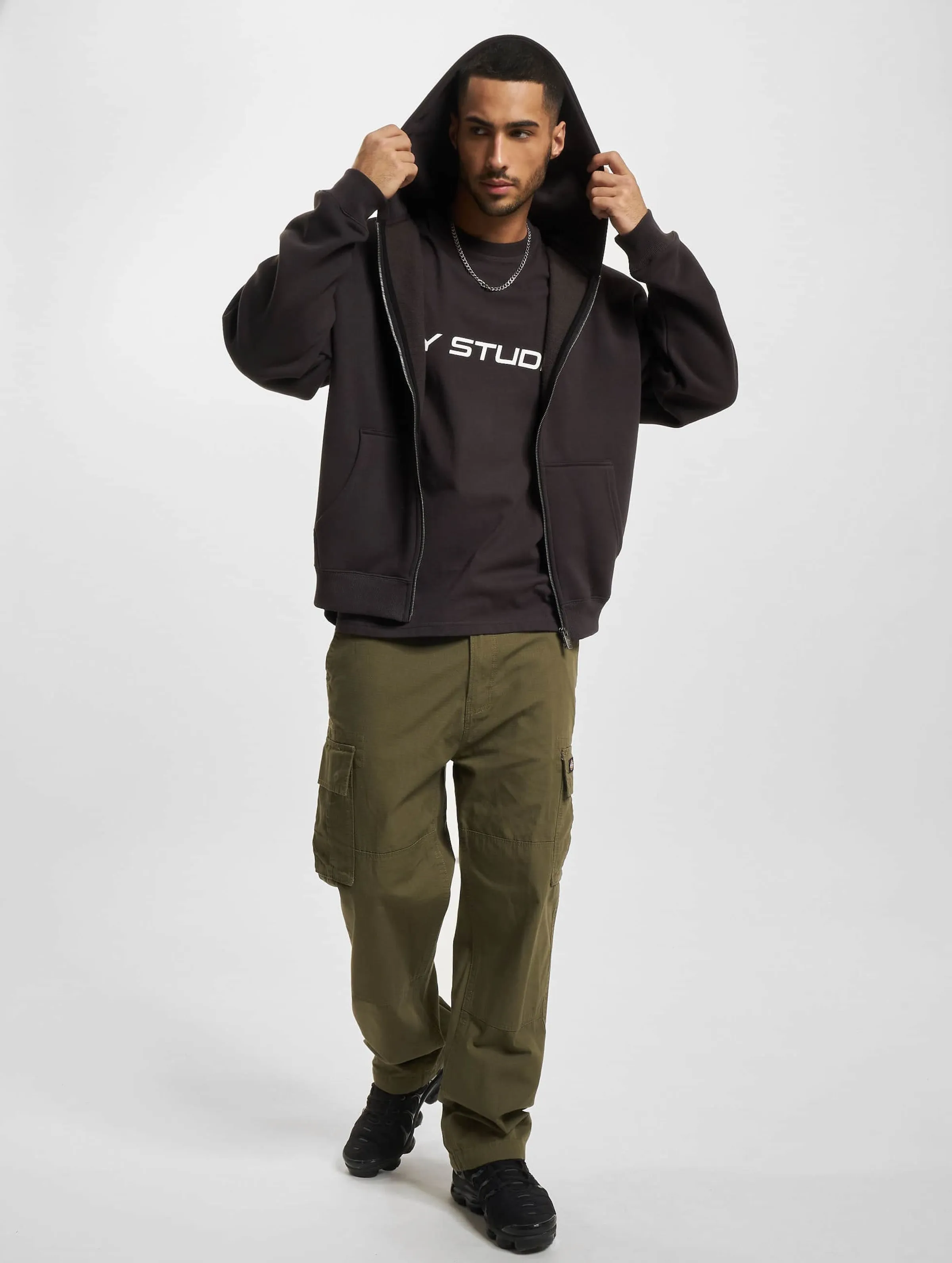 2Y Studios 2Y Studios Basic Oversize Zip Hoodie