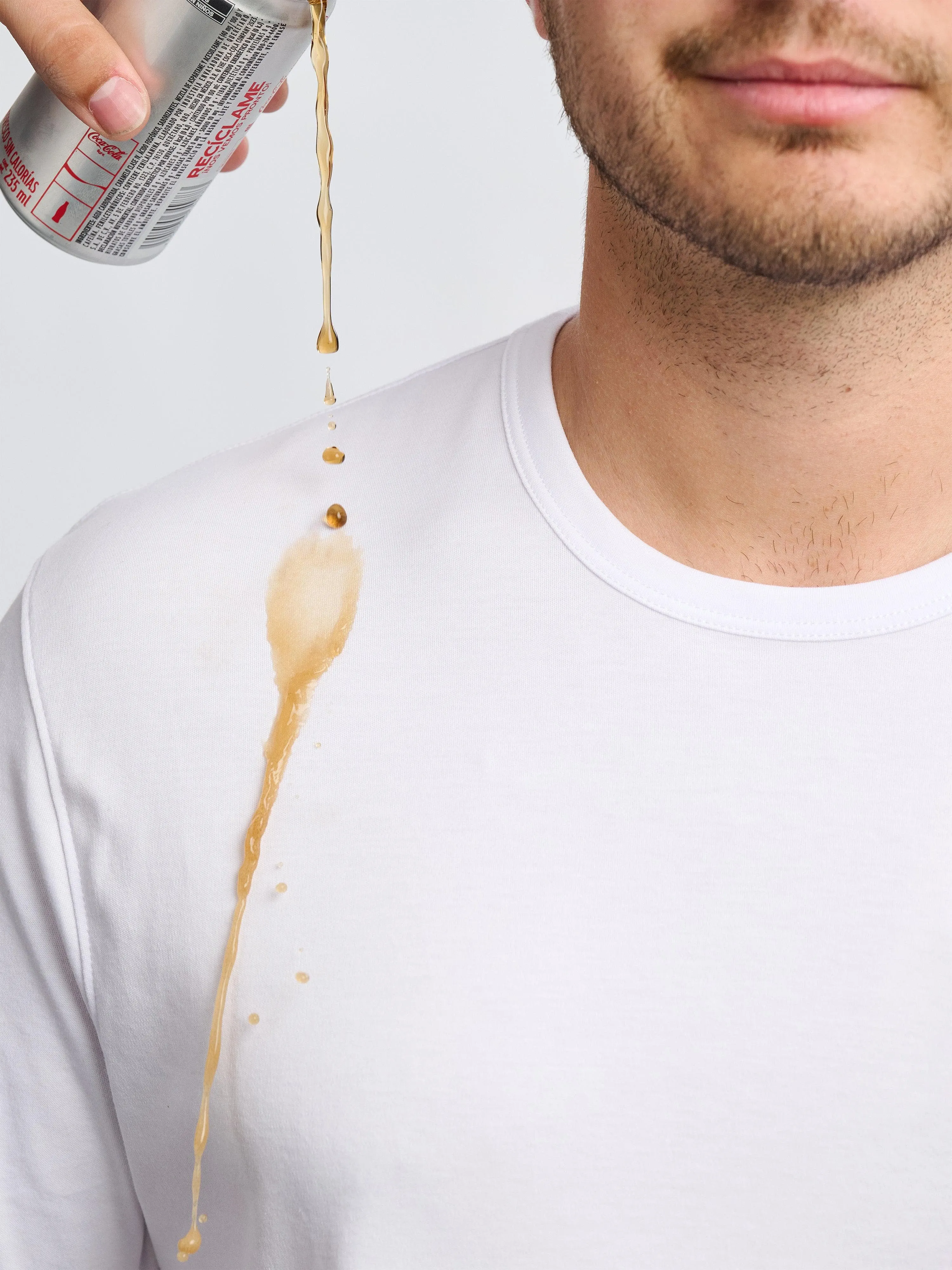 3PACK LS STAIN REPELLENT PIMA  TEE
