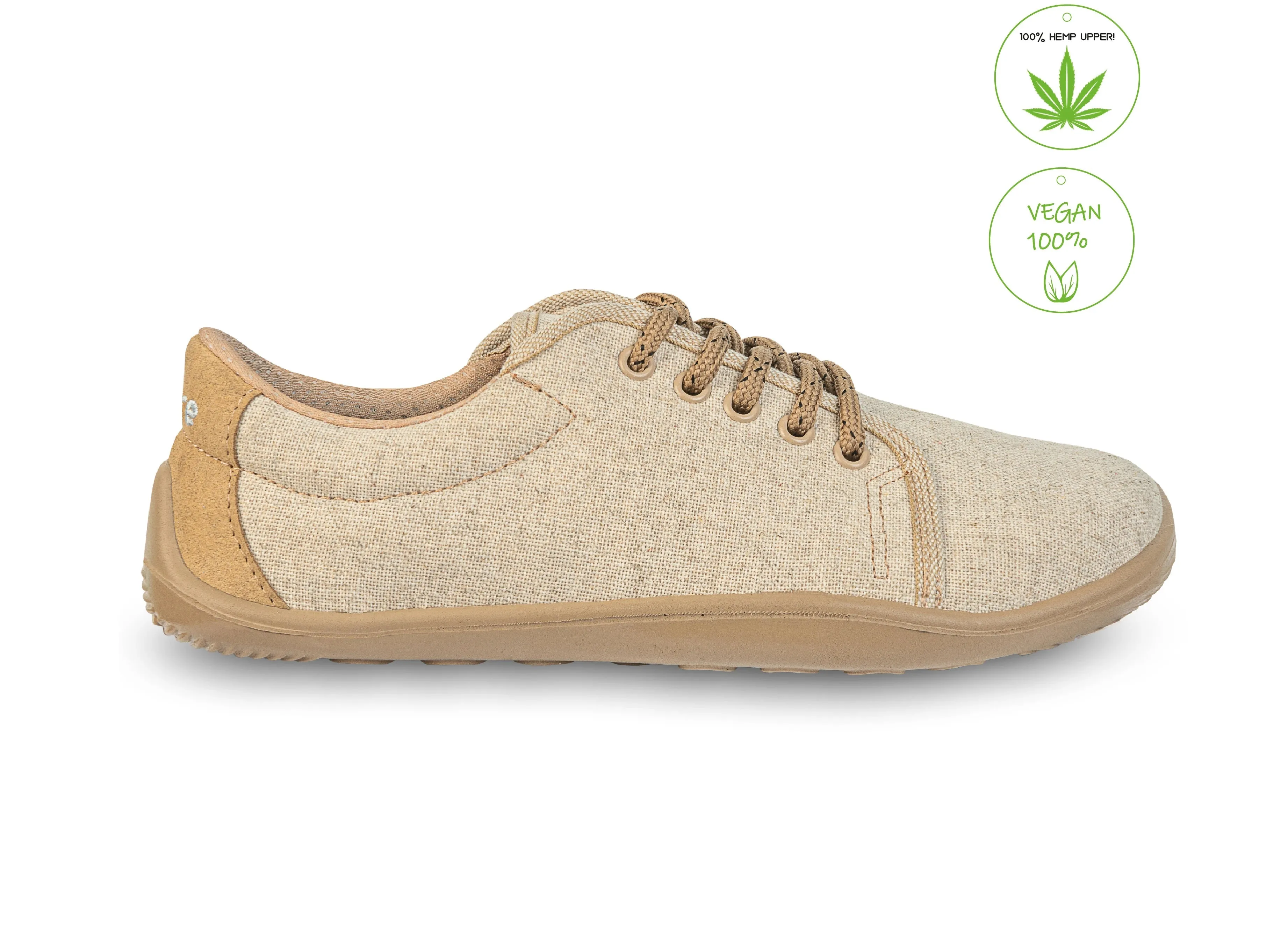 4.BARE  4.HEMP 1 NATURAL  DEPORTIVAS MINIMALISTAS DE CáñAMO