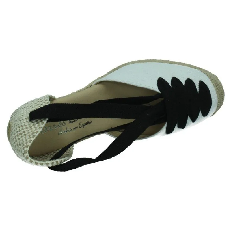 5009 VALENCIANA CINTAS COLOR BLANCONEGRO