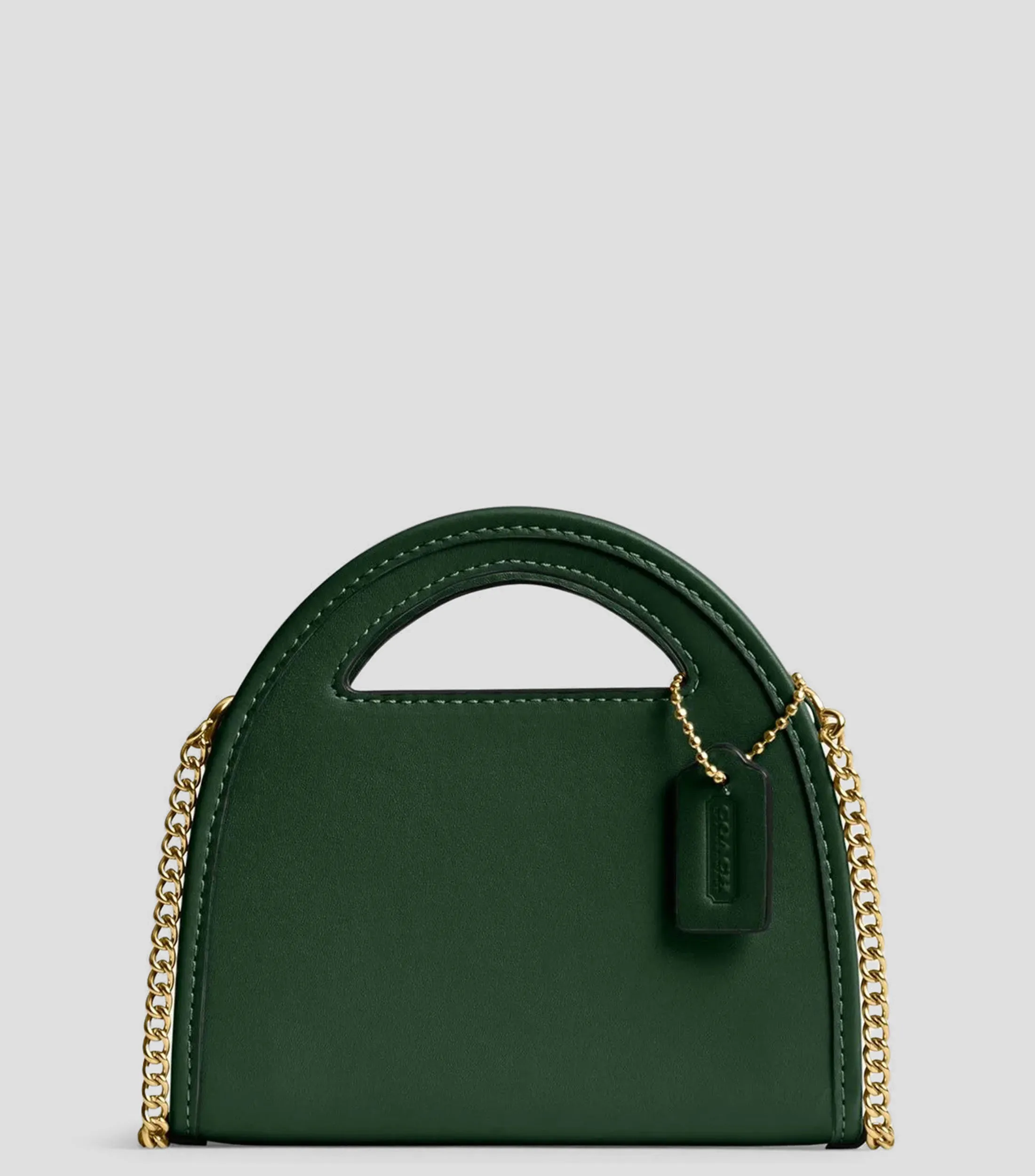 5437_Coach Tarjetero en piel Top Handle Mujer
