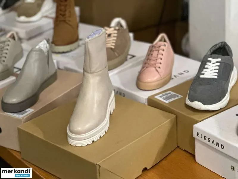6,50€ por par, mezcla de zapatos de marca europea, mezcla de diferentes modelos y tallas para mujer y hombre, palet de stock res