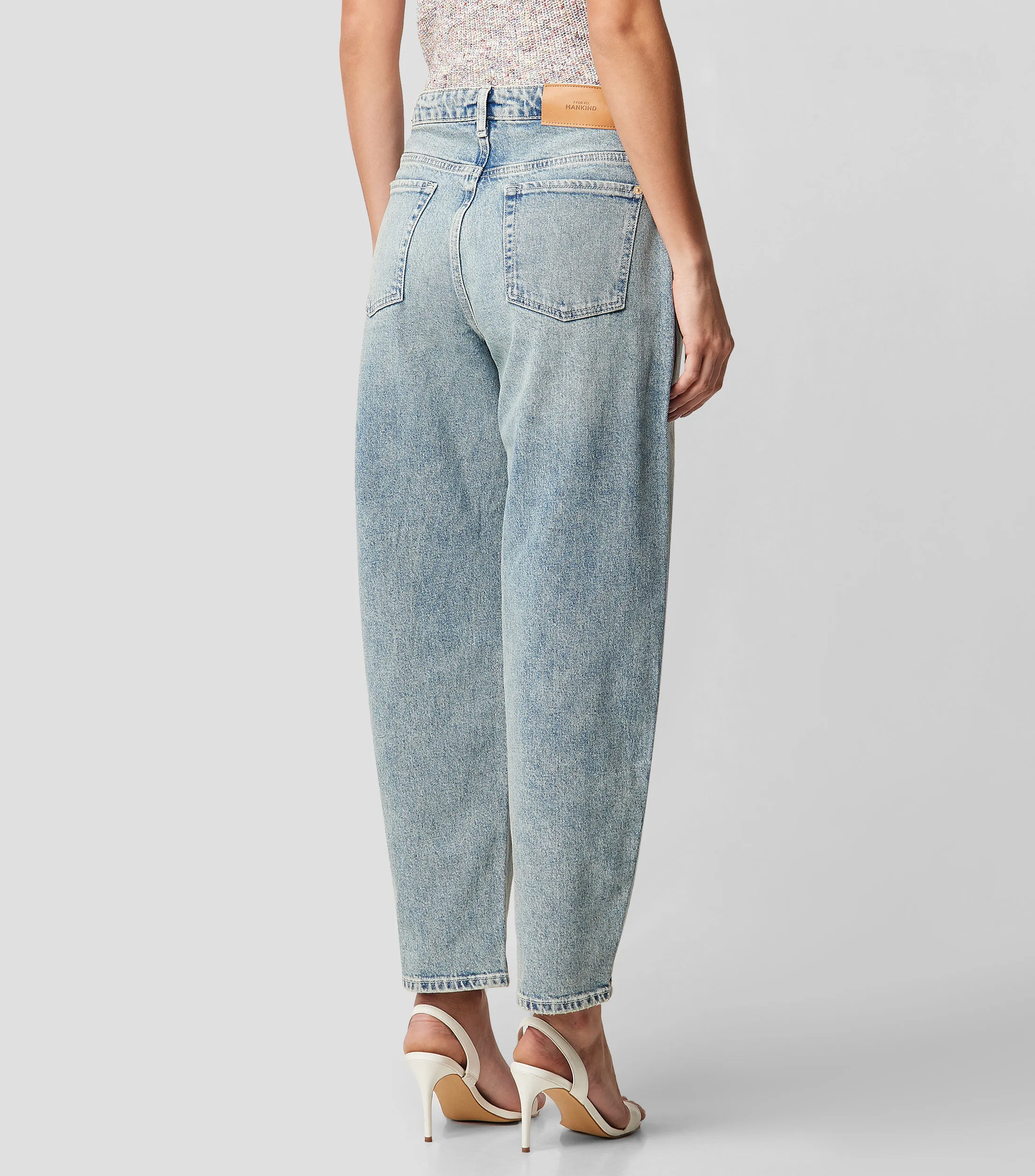 7 For All Mankind Jeans de corte tapered Mujer