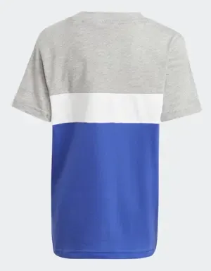 Adidas Camiseta Tiberio Colorblock Cotton 3 bandas (Niños)