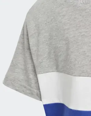 Adidas Camiseta Tiberio Colorblock Cotton 3 bandas (Niños)
