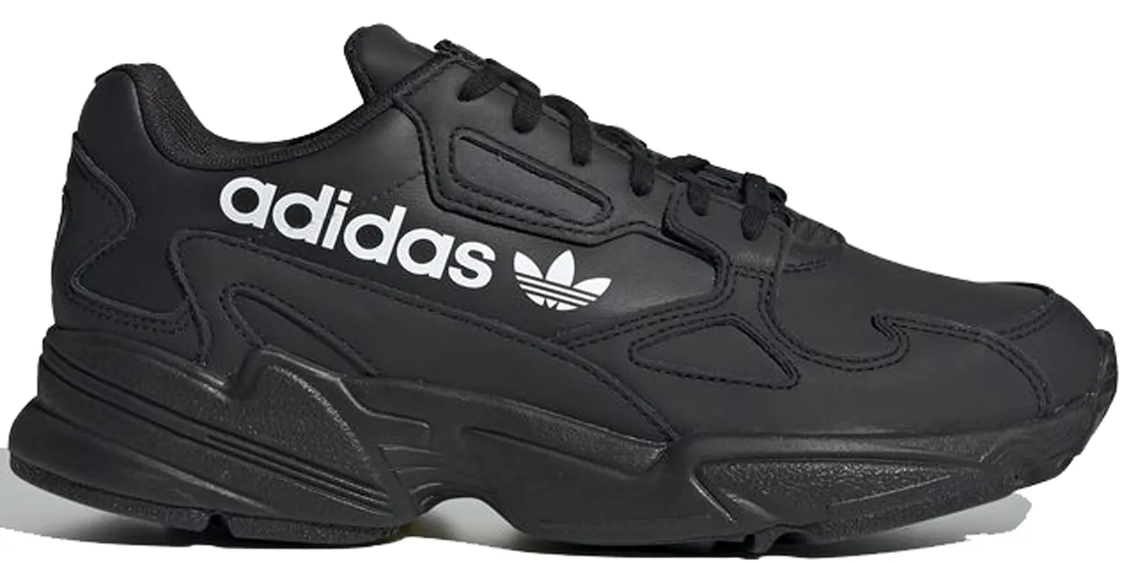 adidas Originals Falcon Big Logo Black W