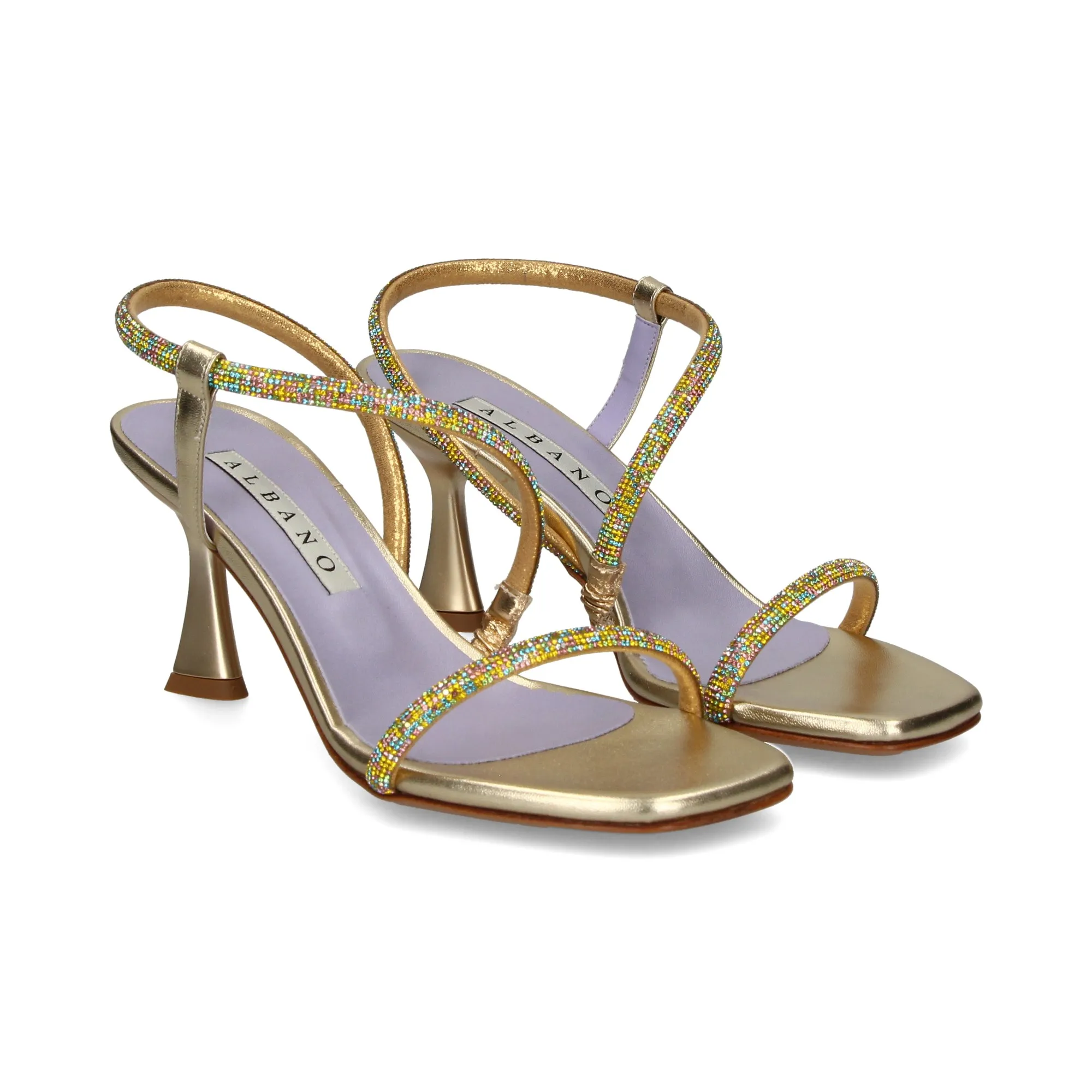 ALBANO Zapatos de salón PLATINO