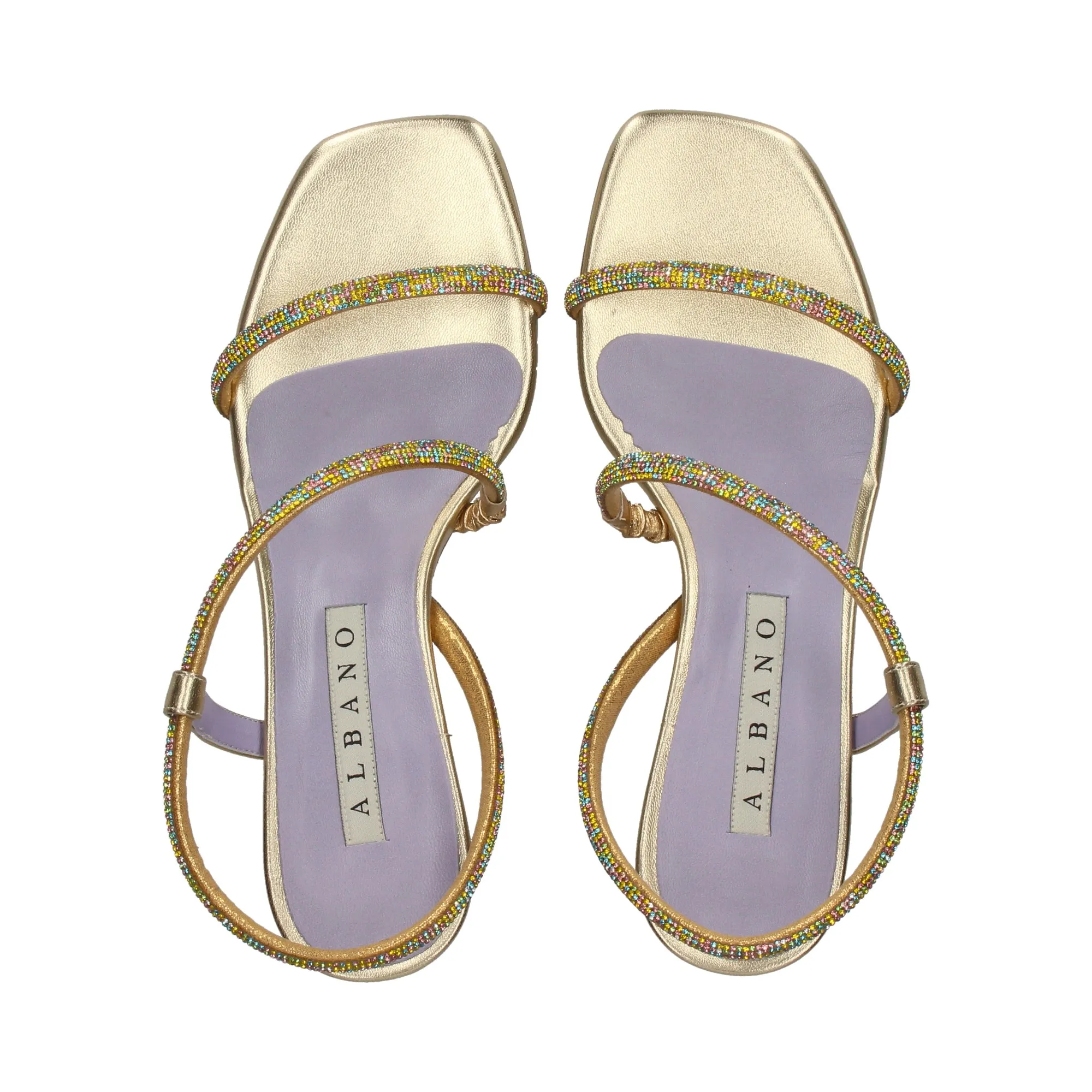 ALBANO Zapatos de salón PLATINO