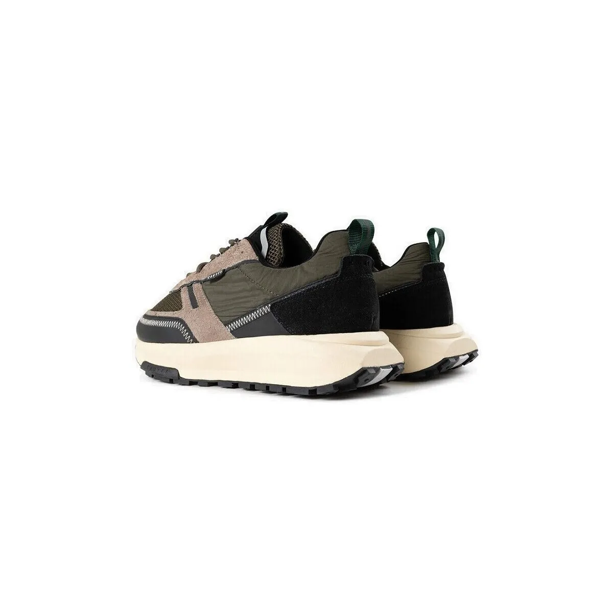 AMBRUZZIA  MATT/SUEDE/MESH/NYLON BLACK/AUPE/DK.OLIVE