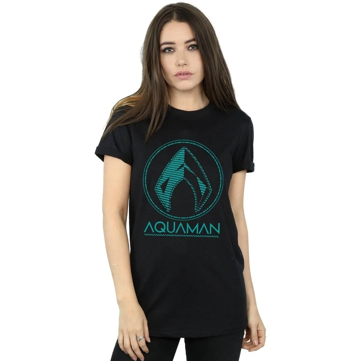 Aquaman Aqua Logo