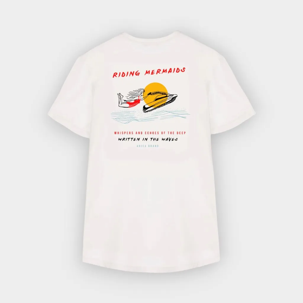 Arica Brand – Camiseta Baywatch white premium