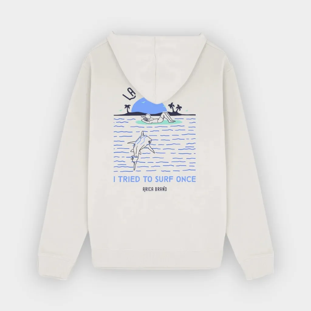 Arica Brand – Sudadera con capucha La siesta off white premium