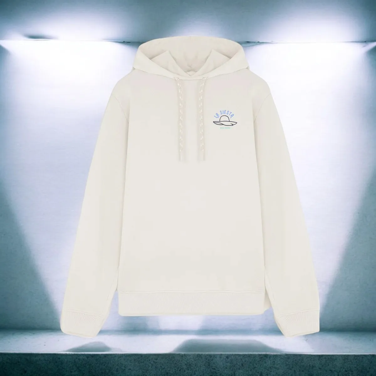 Arica Brand – Sudadera con capucha La siesta off white premium