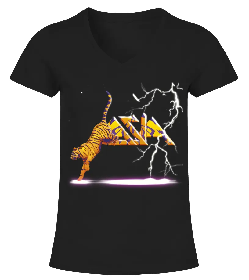 Asia 13 BK Camiseta cuello pico Mujer