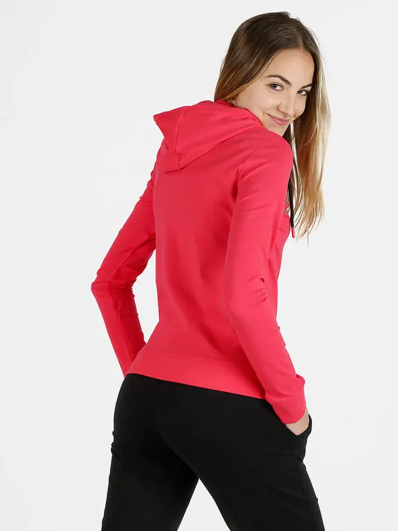 Athl Dpt Sudadera deportiva de mujer con capucha y cremallera.