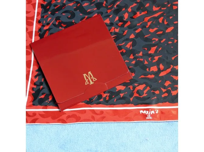 Autre Marque Bufanda de seda de MAXYM Roja 