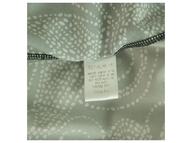 Autre Marque Peace & Chaos Mono estampado étnico en blanco y negro Mameluco de verano Talla M / L 