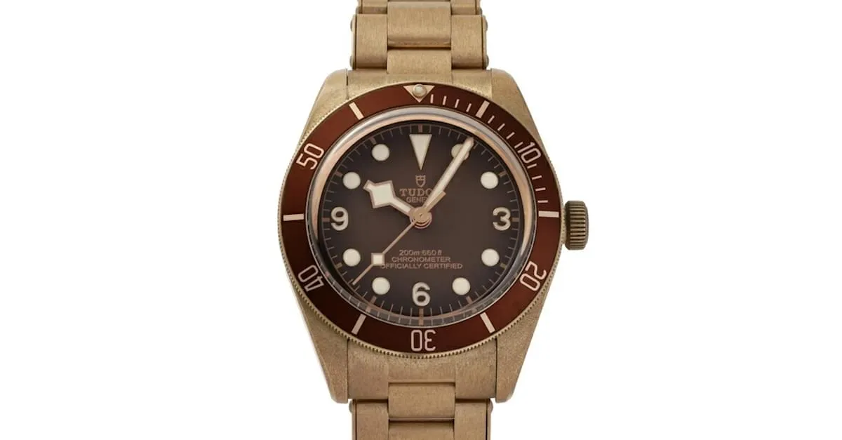 Autre Marque Reloj para hombre Tudor Black Bay 58 Bronze Exclusivo de Boutique 