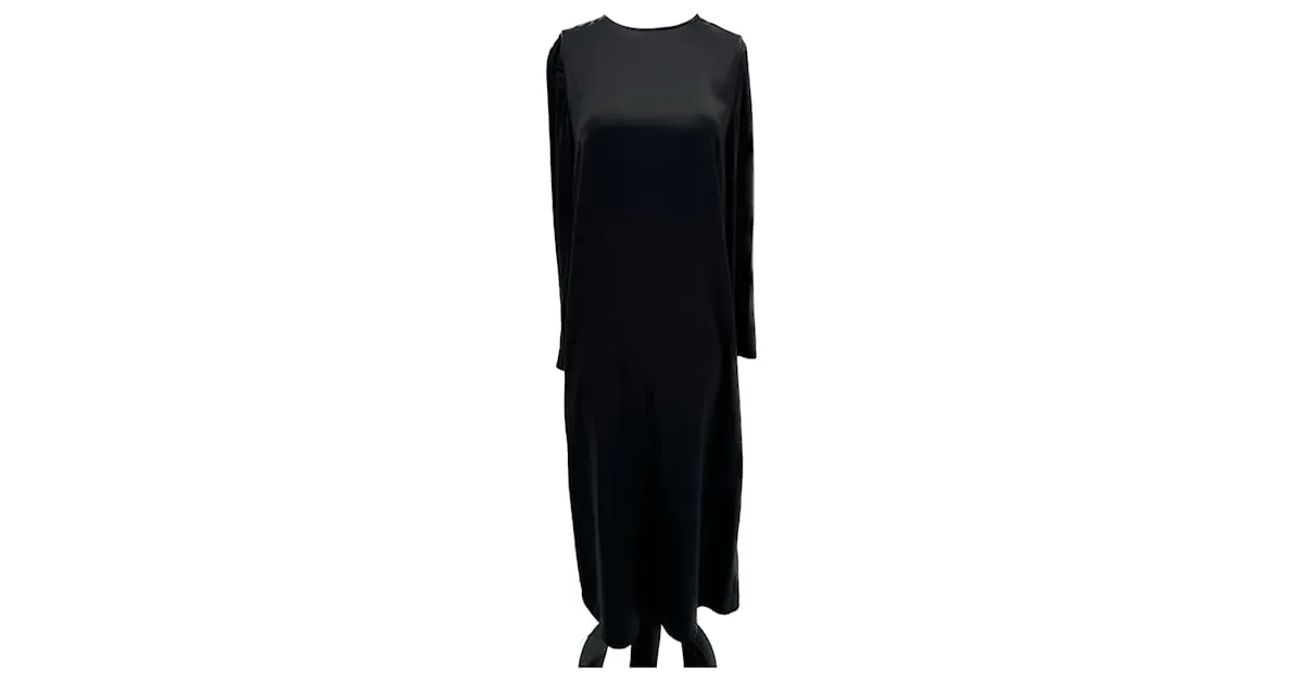 Autre Marque ROHE Vestidos T.fr 36 Viscosa Negro 