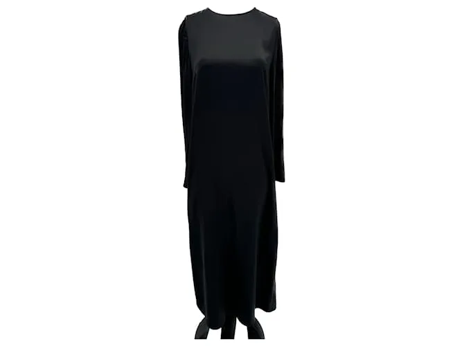 Autre Marque ROHE Vestidos T.fr 36 Viscosa Negro 