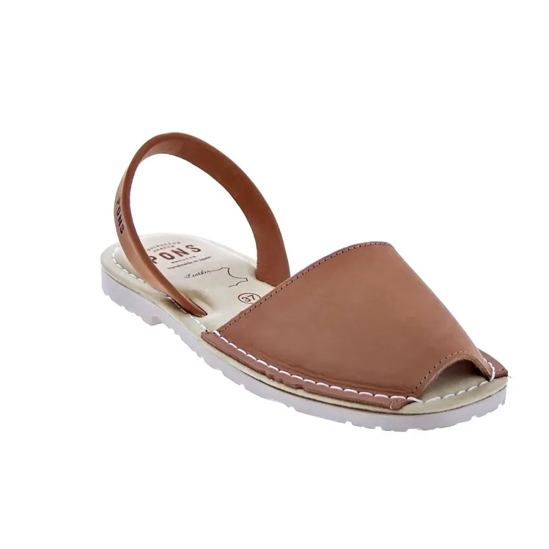 Avarca Pons Abarcas menorquinas Mujer 596F Marrón