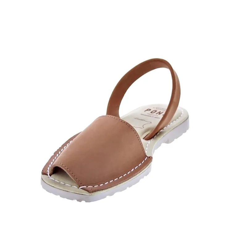 Avarca Pons Abarcas menorquinas Mujer 596F Marrón