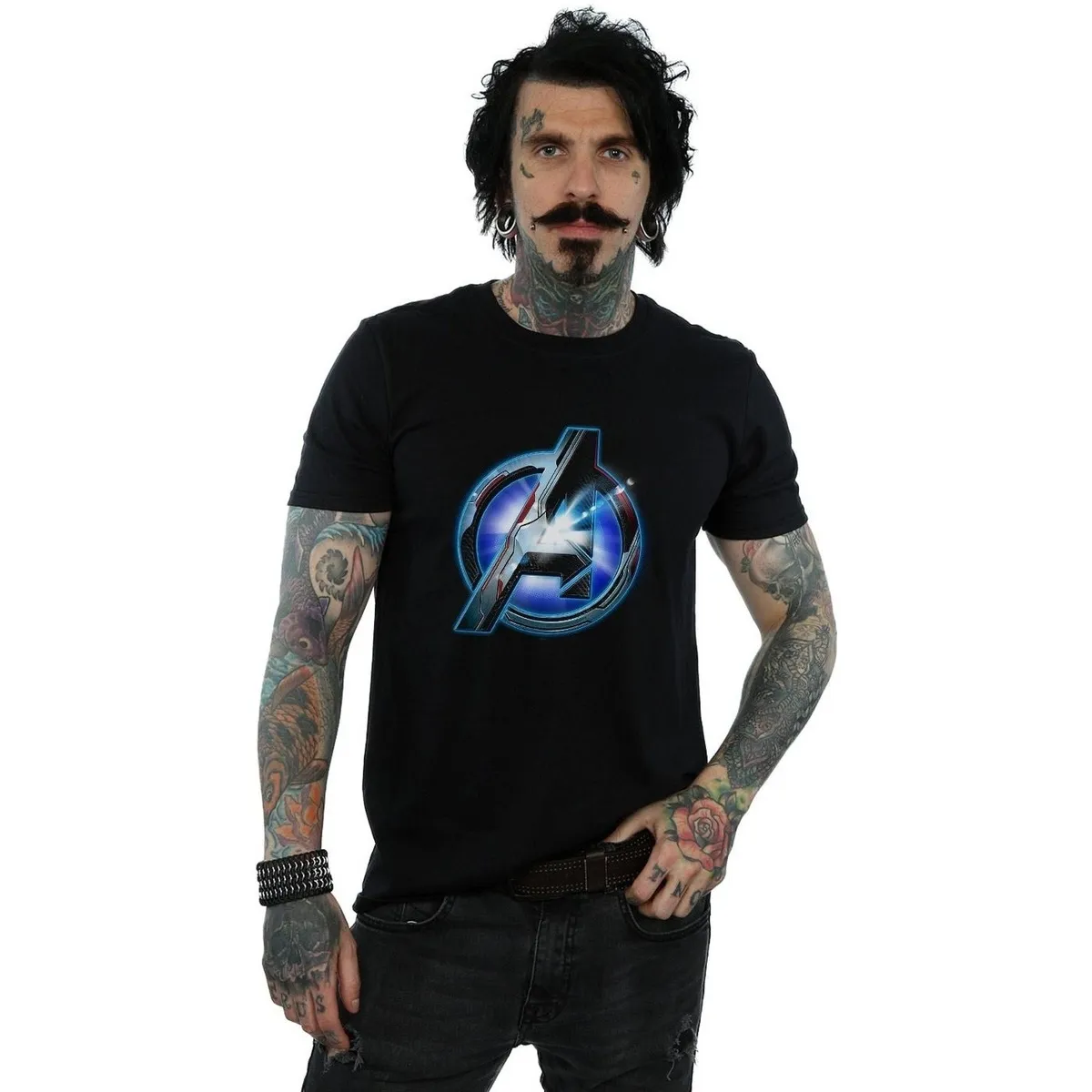 Avengers Endgame Glowing Logo