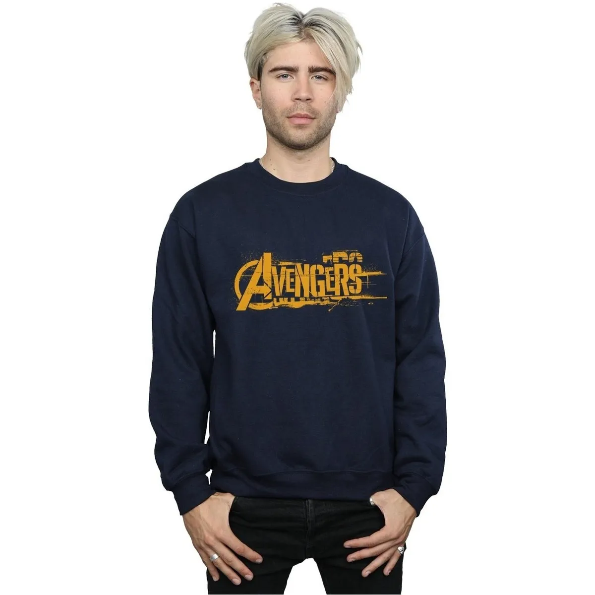 Avengers Infinity War Orange Logo