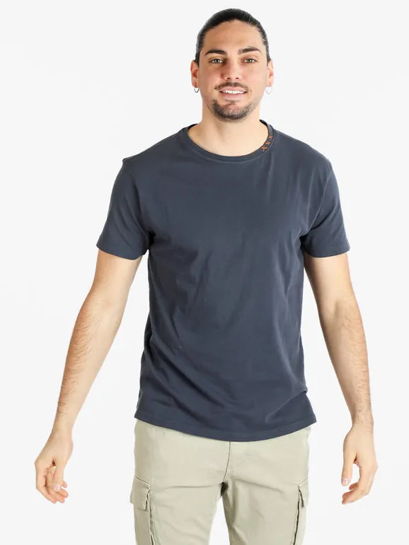 Baci & Abbracci Camiseta de hombre de algodón de manga corta