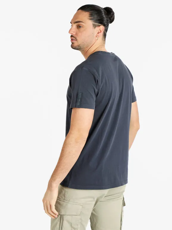 Baci & Abbracci Camiseta de hombre de algodón de manga corta