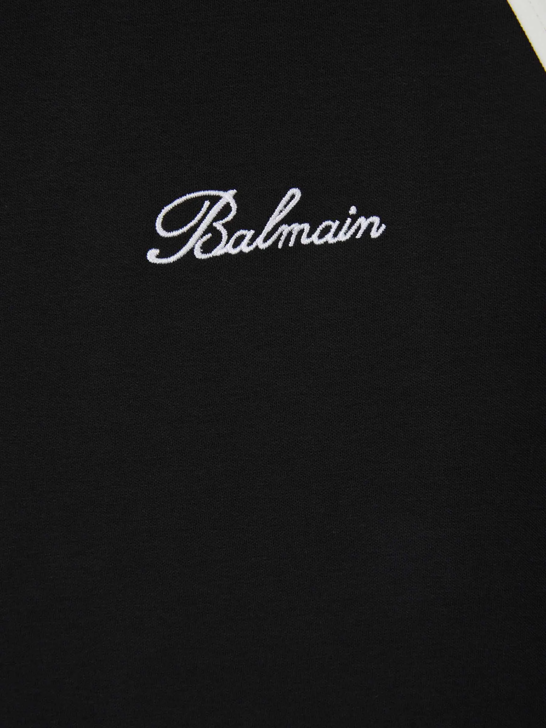 Balmain Camiseta Logo Algodón