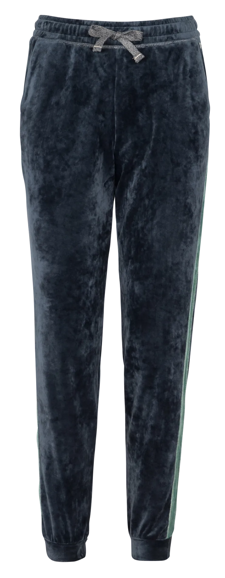 BANANA MOON QUICKLY WILDLAK  PANTALóN DE JOGGING DE TERCIOPELO EN AZUL