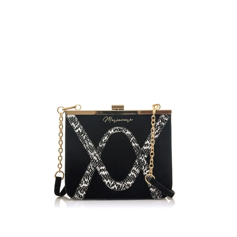 Bandoleras Casual de Mujer MARIAMARE PATCHI2 Negro 56801