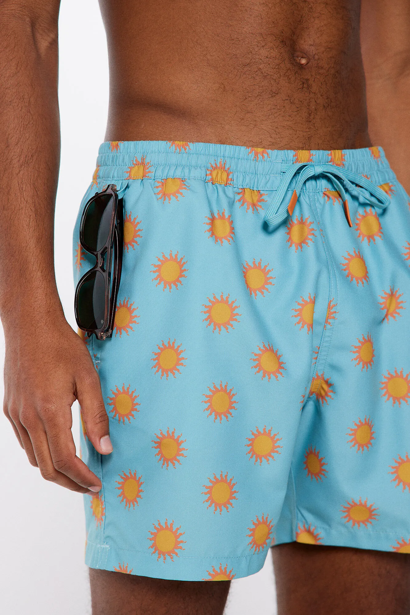 Bañador estampado flores