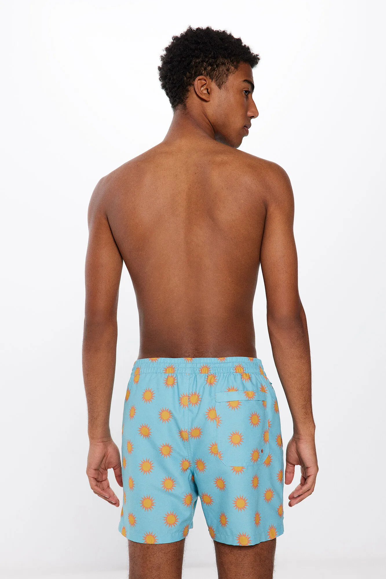 Bañador estampado flores