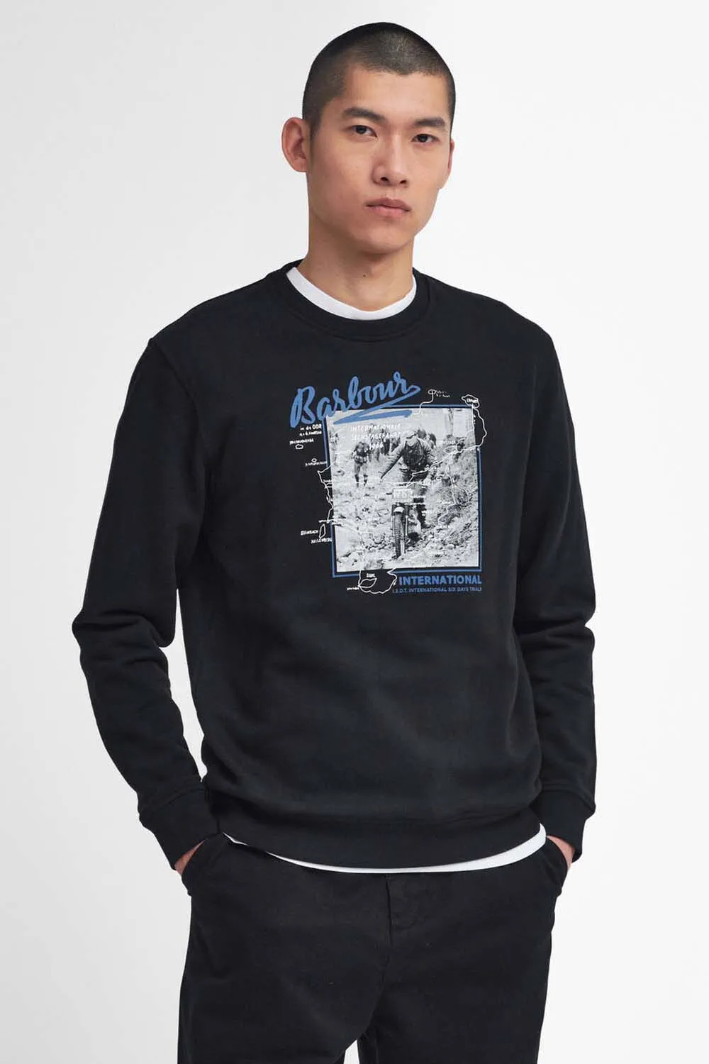 Barbour International Sudadera Brandle Graphic