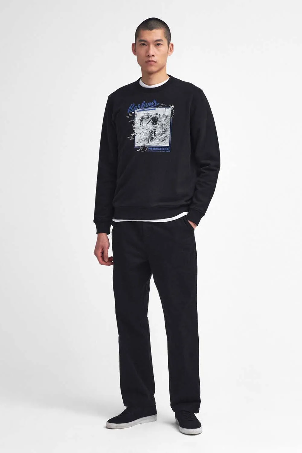 Barbour International Sudadera Brandle Graphic