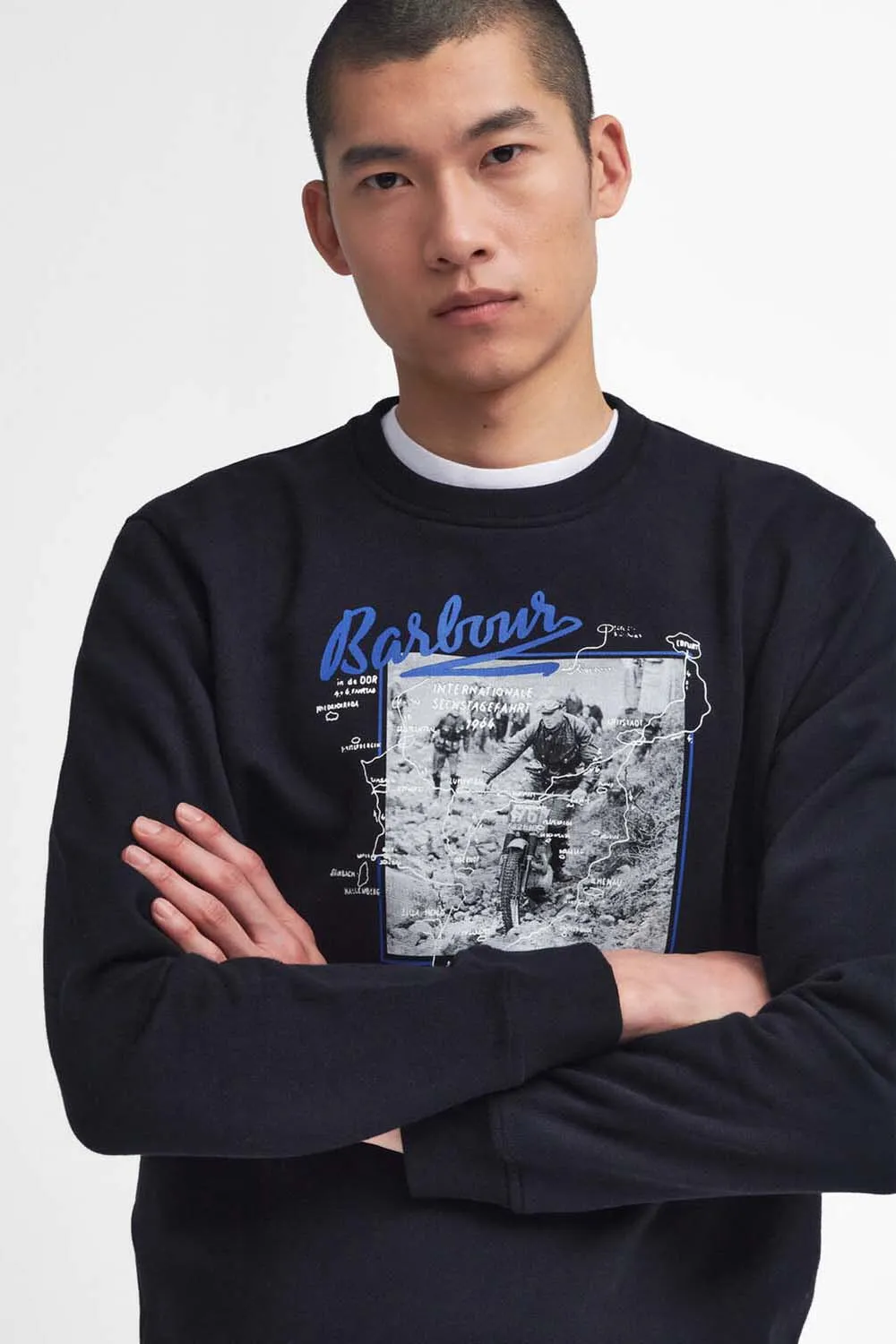 Barbour International Sudadera Brandle Graphic