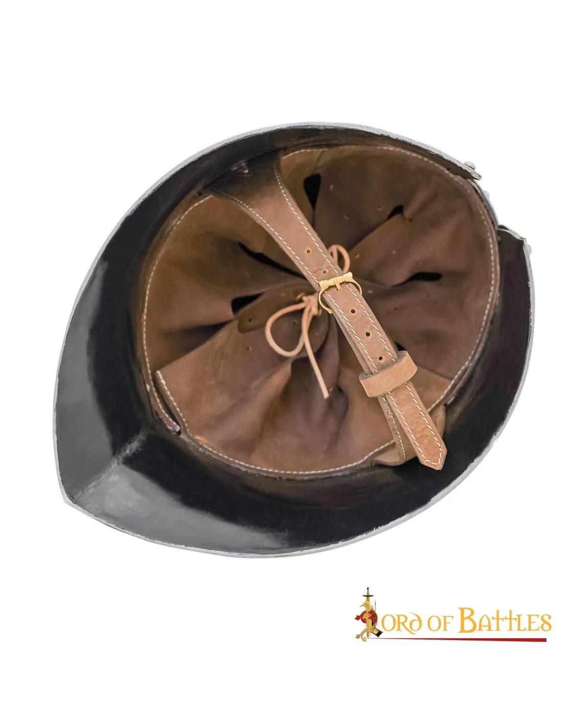 Barbuta medieval estilo Italiano siglo XV (16 g. )