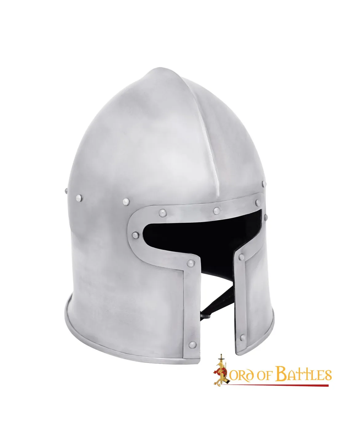 Barbuta medieval estilo Italiano siglo XV (16 g. )