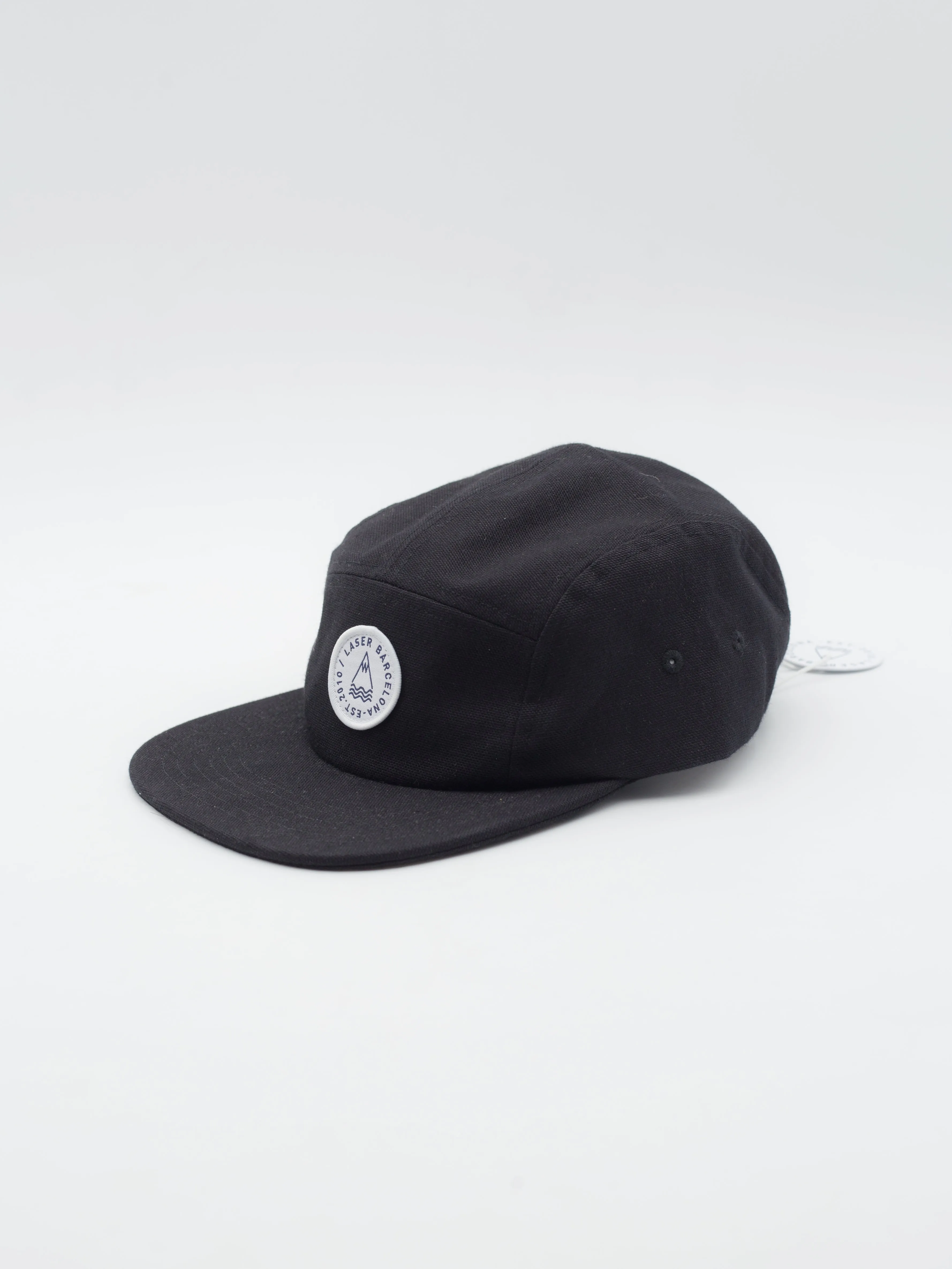 Barceloneta 5 Panel Hat Black