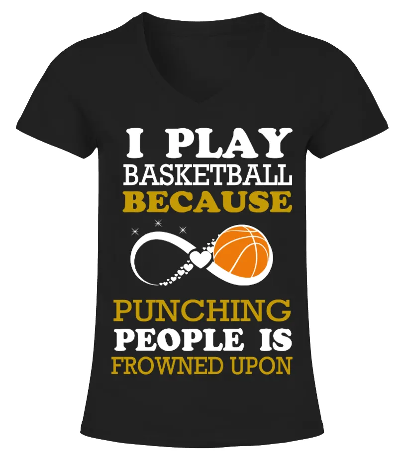 BASKETBALL FROWNED LIMITED EDITION CAMISETA CUELLO PICO MUJER