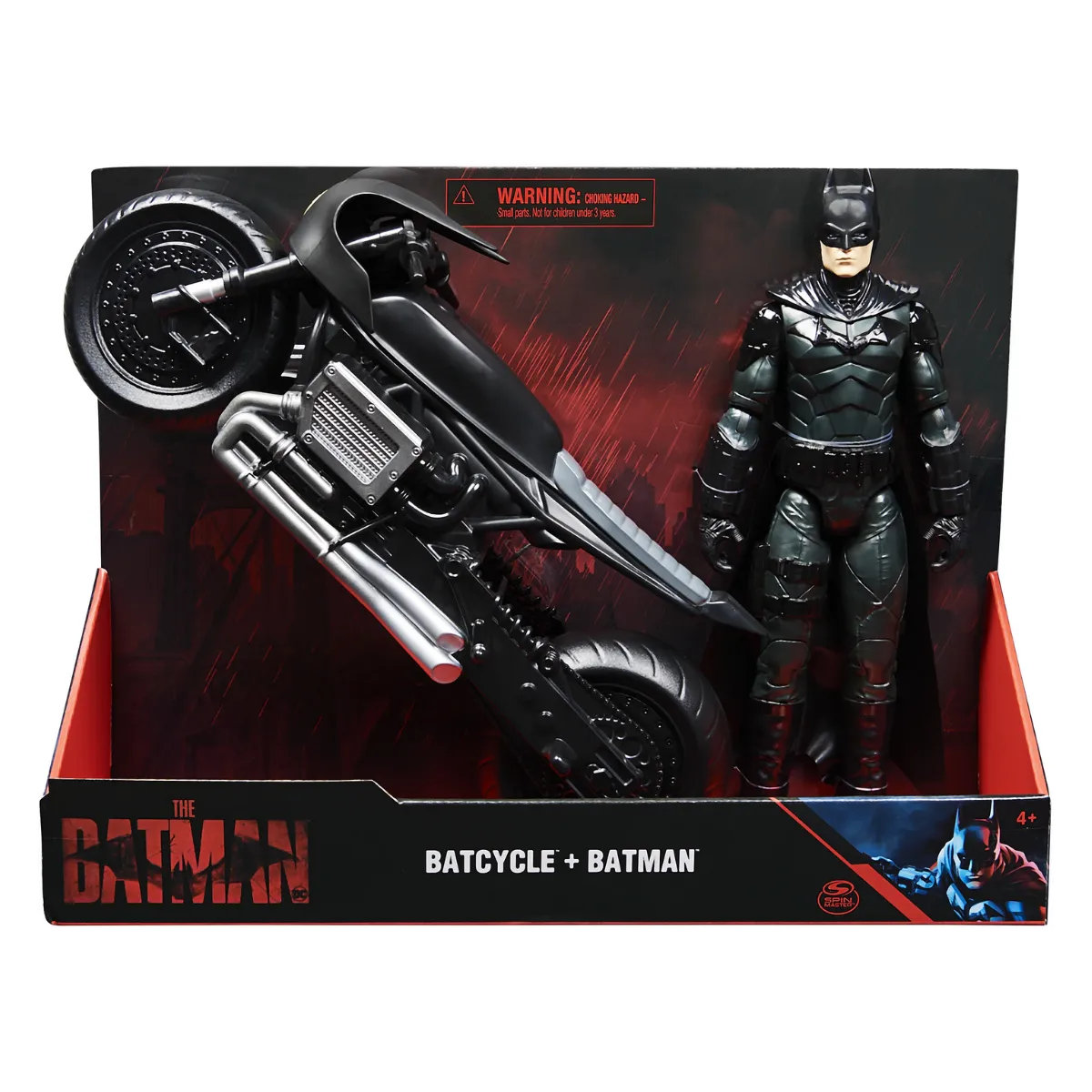 Batcycle + Batman 12''