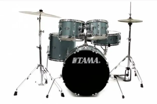 BATERIA TAMA STAGESTAR SG52KH4CCSV GRIS + BASES + SILLA+ PLATILLOS 