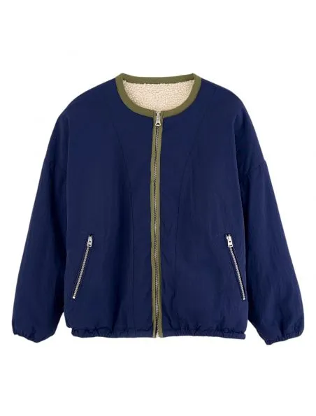 BELLEROSE Chaqueta Janice Mujer Cream/Naval