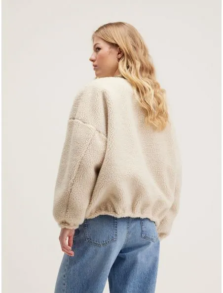 BELLEROSE Chaqueta Janice Mujer Cream/Naval
