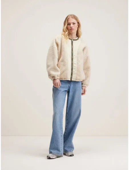BELLEROSE Chaqueta Janice Mujer Cream/Naval