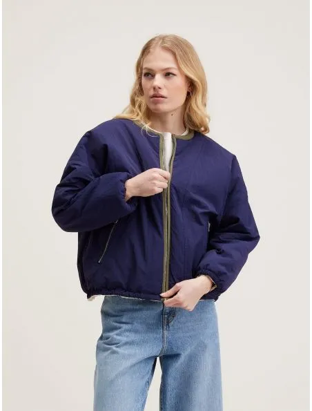 BELLEROSE Chaqueta Janice Mujer Cream/Naval